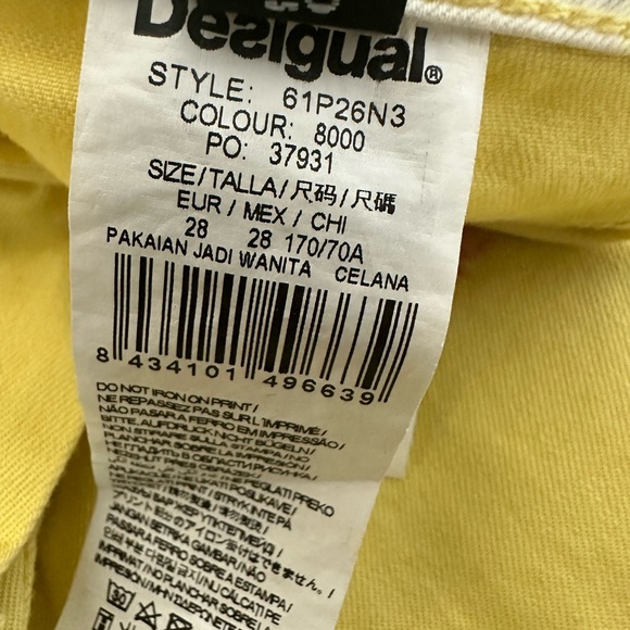 Desigual | Skinny Paint Design Jeans - Picture 4 of 7